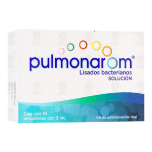 PULMONAROM - SOLUCION CON 10 AMPOLLETAS DE 3 ML